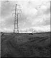 A pylon near Shank Burn, Cleish in KY13 0LL