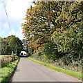 Morfe Lane near Gilbert's Cross in Shropshire in West Midlands English Region