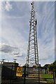 Alresford: Electricity sub-station and mast in CO7 8DD
