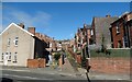 Backs of houses in Elsecar in S74 9NF