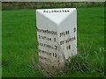 Milestone on verge at Cold Norton in ST15 0NS
