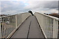 Bridge across Lance Corporal Nicky Mason Way, Aveley in RM15 4RJ