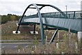 Footbridge over the A507 in SG5 4TS