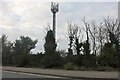 Communications tower on Sandy Lane, Wennington in RM13 9EB