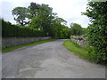 Private road to Clerkington in EH41 4FA