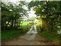 Bridleway towards Blacksyke Farm, Sandford Bridge in CA16 6PZ