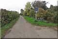Bridleway on Chapel lane in OX29 5AU