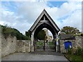 All Saints, Cuddesdon: lych gate in OX44 9HF