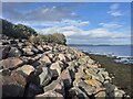 Rock defences around the Longman landfill site in IV1 1UF