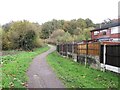 Path by River Darwen in BB3 0PZ