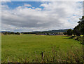 A view towards Gelvin Poultry Farm from Gelvan Moor Road, Fossoway in KY13 0QN