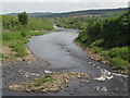 The River Tyne below Hexham Bridge in NE46 4JR