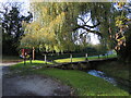 Footbridge and ford at Yate Rocks in BS37 7FH