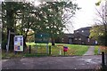 Footpath 18 and Village Hall in Hatfield Peverel