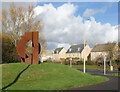 Iron Sculpture, Jubilee Way in OX28 1FR