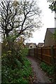 Path near Bramley Close in S43 3GG