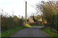 Monewden: Cretingham Road in Monewden