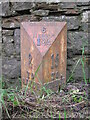 Old milepost in PH12 8RA