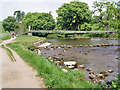 A choice of crossings over the river Wharfe in BD23 5DY