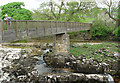 Footbridge, Linton Falls in BD23 5LB