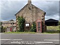 Low Dykes, Phone Box and Post Box in Clifton