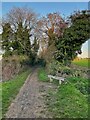 Bench by the Nickey Line Footpath in AL3 7AR