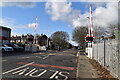 Newbiggin Rd level crossing in NE63 0DB