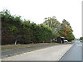 Bus stop and shelter, Wickhamford in WR11 7RU