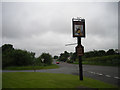 Sign & junction on the A442 in TF6 6HG