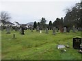 Callander Cemetery from the southern end in FK17 8LE