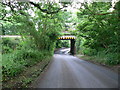 Railway Bridge - crossing Cufaude Lane in RG27 0FT