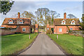 Church Lodges and gate to Heydon Hall in NR11 6RH