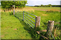 Footpath stile and gateway in PE31 6BA