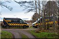 Highway maintenance vans on the Spey Viaduct walk in IV32 7PJ
