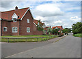 Wickhampton Road past Dawdy's Close in Halvergate