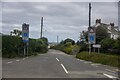 Padstow : Trevone - Road in PL28 8FU