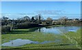 Floodwater on Newton Farm in GL20 7GG
