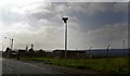 Wind turbine on Claylands Avenue Worksop in S81 8AL