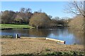 Pond in Bourne Valley Park in BH12 4BF
