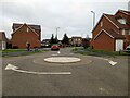 Roundabout, Hatfield Garden Village in AL10 9FG