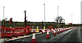 New road junction and traffic lights 2025 in TA5 2AX