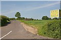 Access road to industrial units off Martins Lane, Chilbolton in SO20 6AN