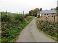 Minor road at Pistyll Eynon in SA48 8JD