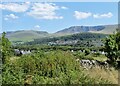 Vista of Talysarn and the Afon Llyfni valley... in LL54 6HP