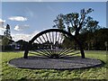 Ansley Village Coal Mining Heritage Wheel in CV10 9PE