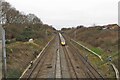 Railway line cutting through Stevenage in SG1 4AA