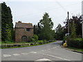 Yarpole - road junction at east end of village in HR6 0BA