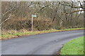 Footpath waymarker, Ranters Lane in TN17 1HG