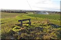 Bench by the bridleway to Graveley in Graveley