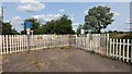 Railway Crossing on National Cycle Route 13 in IP32 7GW